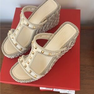 Valentino Rockstar Torchon Slide